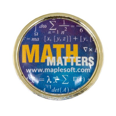 SOS Lapel Pin - Large Circle