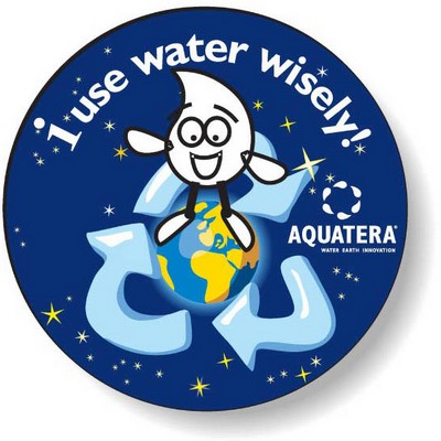 Stock Circle Shape .020 Memo Magnet (2" dia) High Resolution Full Colour Imprint