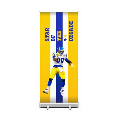 31.5" x 78" Standard Retractable Banner Kit/Product Bundle