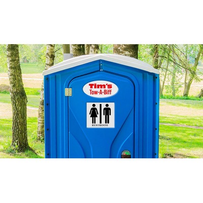 24" x 18" High Tack Vinyl Decals with Lamination - Full Color UV Print